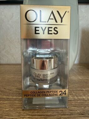 OLAY Eyes Collagen Peptide 24 Eye Cream - Gold/Silver/White